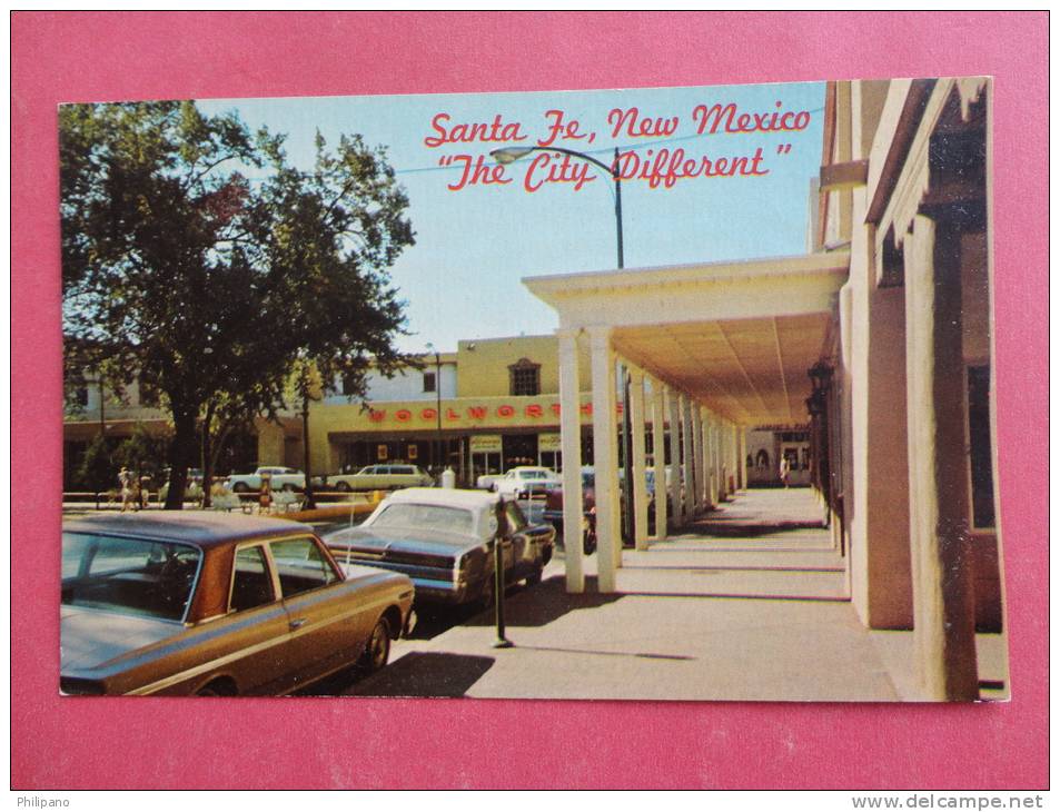 - New Mexico > Santa Fe  Down Town Woolworth Store   --- ---------- Ref 859 - Santa Fe