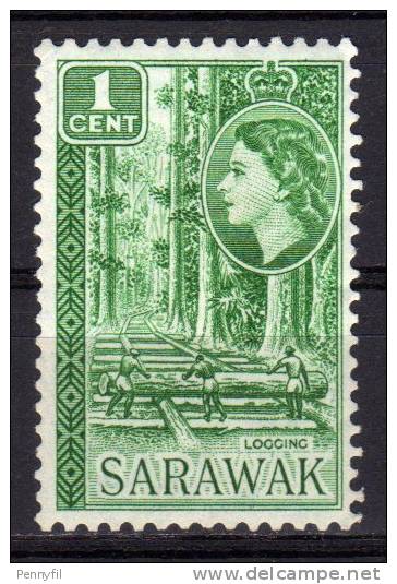 MALAYA SARAWAK - 1955/57 YT 189 * - Sarawak (...-1963)