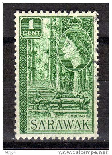 MALAYA SARAWAK - 1955/57 YT 189 USED - Sarawak (...-1963)
