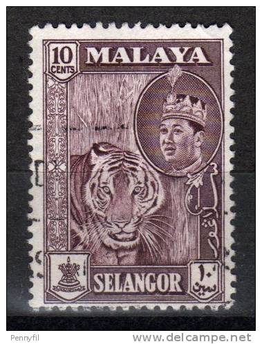 MALAYA SELANGOR - 1961/62 YT 84 USED - Selangor