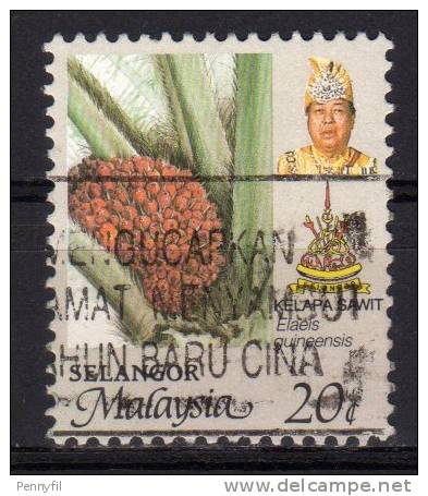 MALAYSIA SELANGOR - 1986 YT 117 USED - Selangor