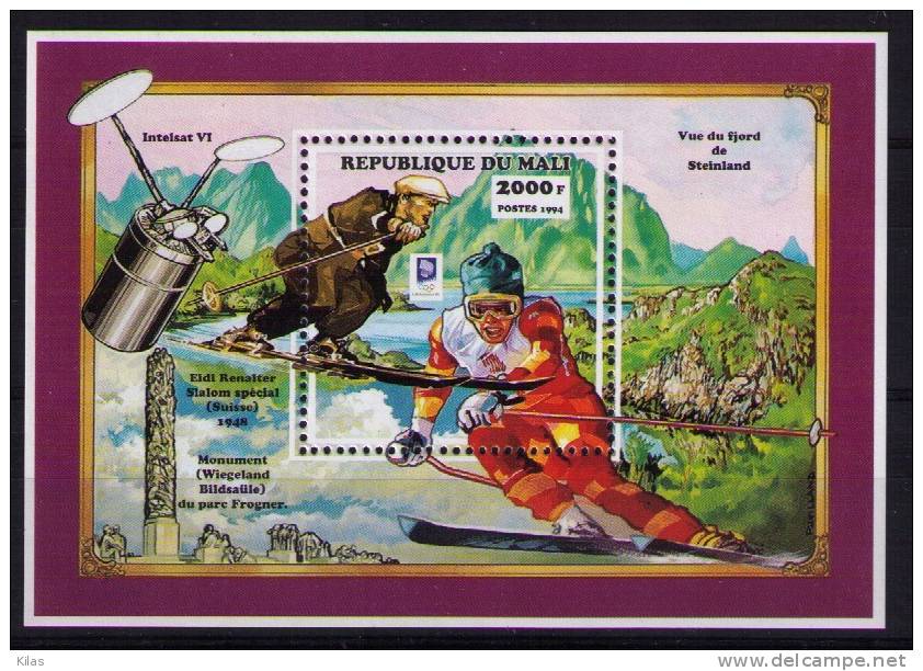 MALI 1994 Olympic Winter Winners Lillehammer MNH - Inverno1994: Lillehammer