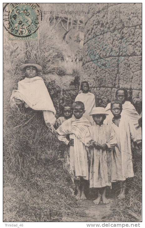 MADAGASCAR TANANARIVE (  ENFANTS HOVAS )  1906 - Madagascar