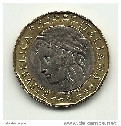 1998 - Italia 1.000 Lire, - 1 000 Liras