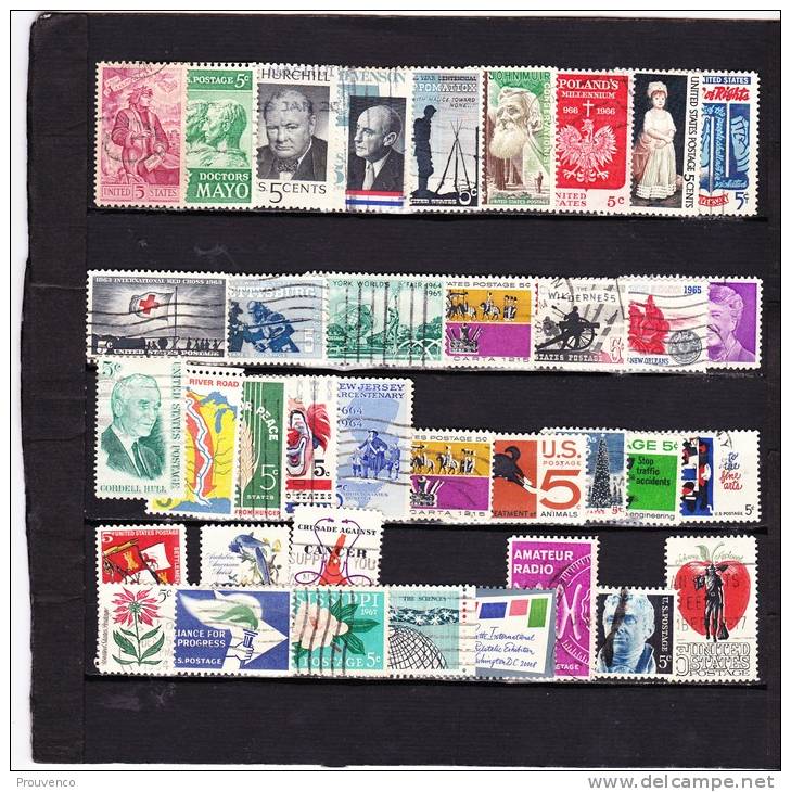 ETATS UNIS  USA PETIT LOT  ANNEES 60   TOUS TB - Collections