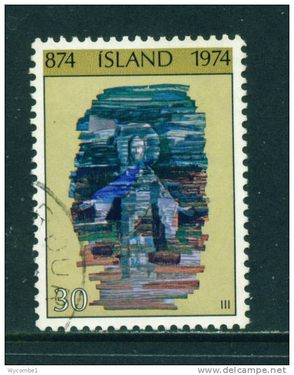 ICELAND - 1974 Icelandic Settlement 30k Used (stock Scan) - Oblitérés