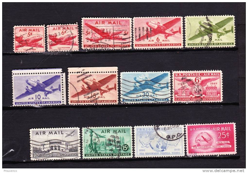 ETATS UNIS  USA    AIR MAIL   POSTE AERIENNE PA  OB. USED  TB ++ - 2a. 1941-1960 Oblitérés