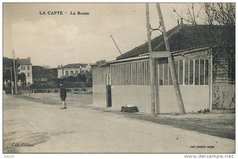 La Capte La Route Coll. Giuliani 1932 Bar Tabacs - Autres & Non Classés