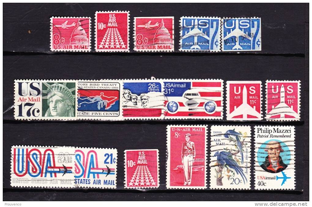 ETATS UNIS  USA    AIR MAIL   POSTE AERIENNE PA  OB. USED  TB ++ - 3a. 1961-… Afgestempeld