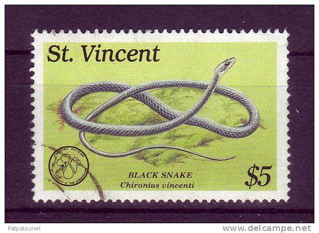 Saint Vincent YV 1165 O 1089 Serpent - Snakes