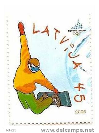 LATVIA - 2006 - Olimpic Games In TORINO - Used - Winter 2006: Turin