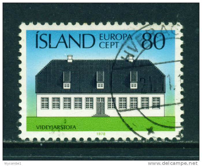 ICELAND - 1978 Europa 80k Used (stock Scan) - Usati