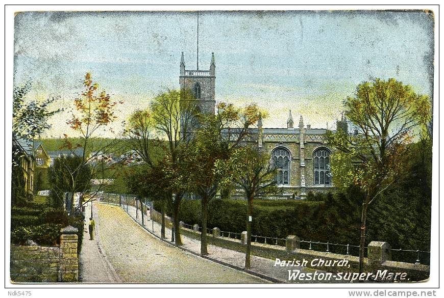 WESTON SUPER MARE : PARISH CHURCH / ADDRESS - BRISTOL, STAPLETON ROAD, WEBB STREET (JAQUES) - Weston-Super-Mare