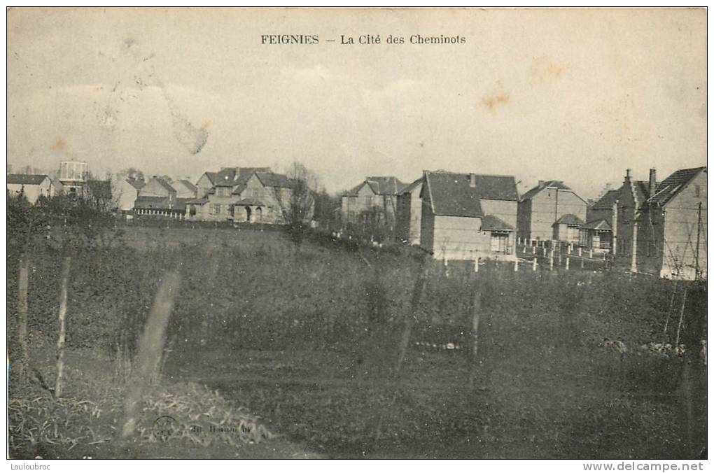 59 FEIGNIES LA CITE DES CHEMINOTS - Feignies