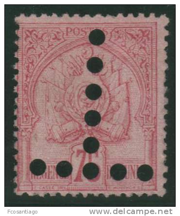 TUNEZ 1888/98 - Yvert #18 (Taxas) - MLH * - Tunisie (1956-...)