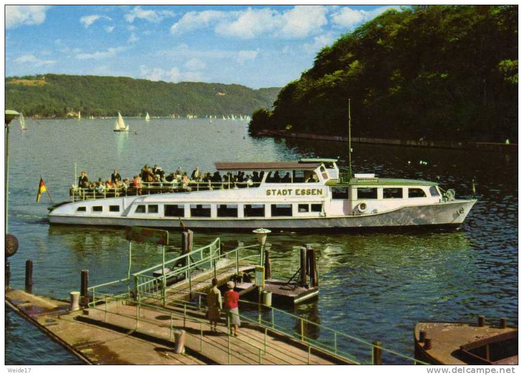 02057 - Motorschiff STADT ESSEN  Auf Dem Beldeneysee - Altri & Non Classificati