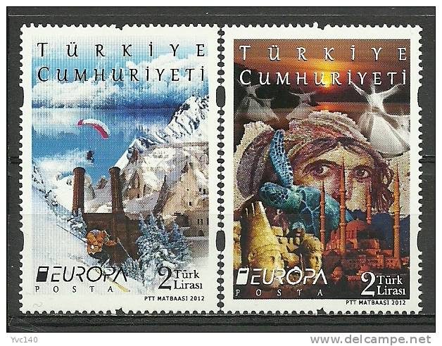 Turkey; 2012 Europa CEPT ("Visit Turkey") - Ungebraucht