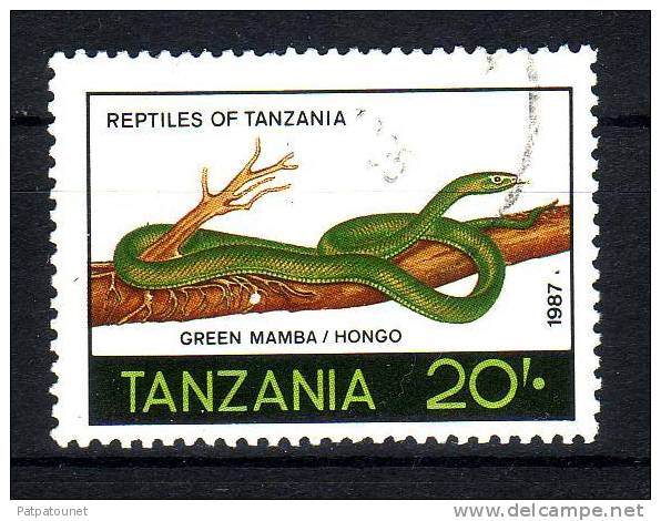 Tanzanie  YV 328 O 1987 Mamba - Snakes