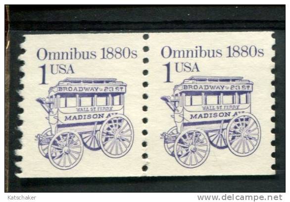 209416336 USA POSTFRIS MINT NEVER HINGED POSTFRISCH EINWANDFREI SCOTT  2225b  Dull Gum Transportation Omnibus - Nuovi