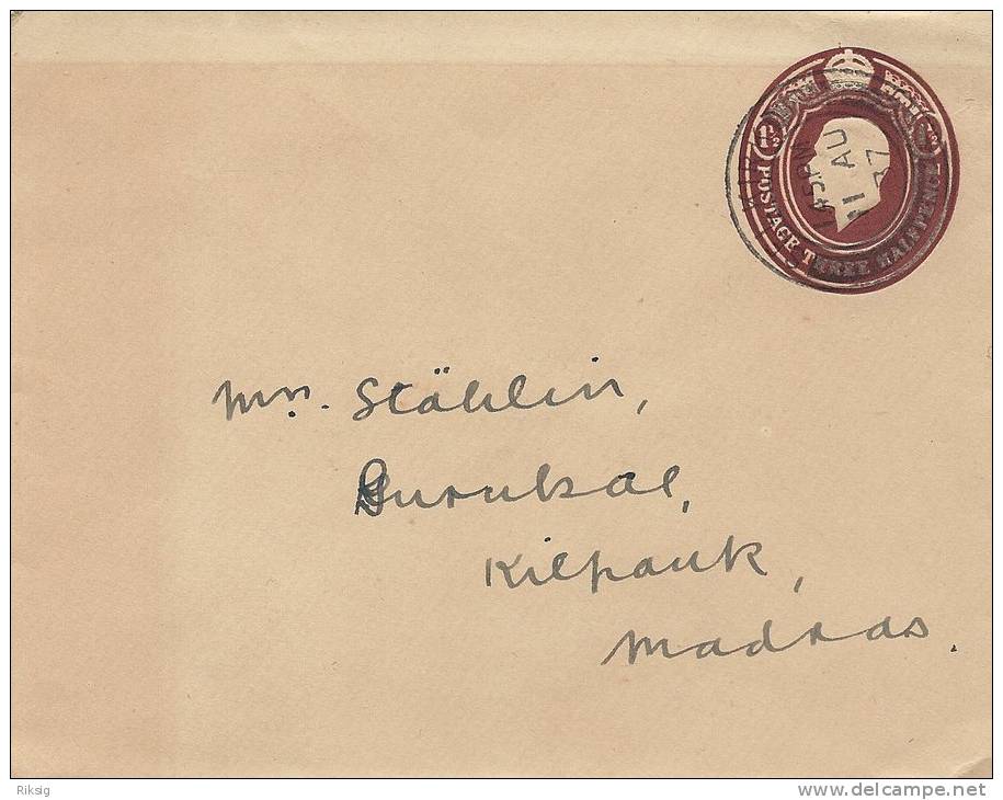 India Postal Stationery A-1241 - Briefe