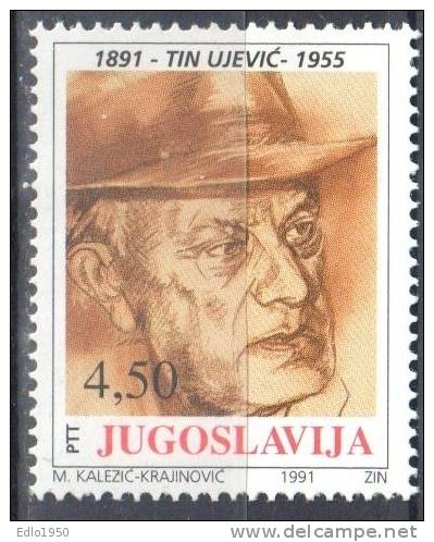 Yugoslavia 1991 Art. Painting - Mi.2488 - MNH (**) - Sonstige & Ohne Zuordnung