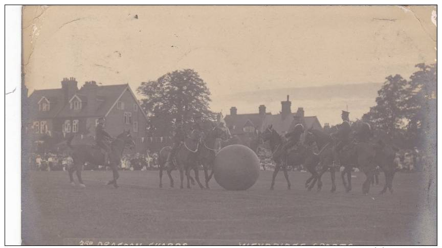 3rd Dragoon Guards Weybridge Sports Whit Monday 1909 Postcard (MO306) - Régiments