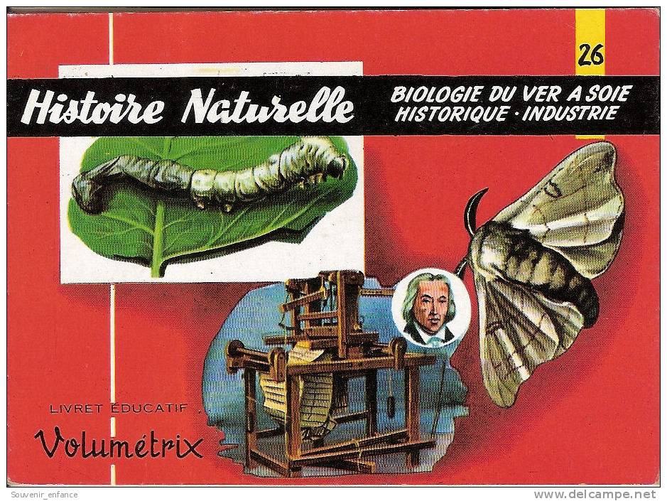 Livret Educatif Volumétrix Ecole Primaire Education Nationale  Sciences Naturelles Histoire Biologie  Ver à Soie - Lesekarten