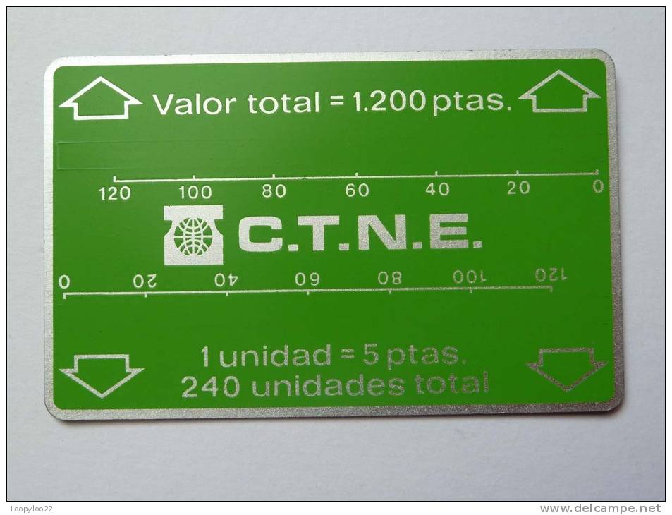 SPAIN - L&G - Mint - 2nd Issue Trial - 240 Units - E1 - RARE - (SP1) - Test & Dienst