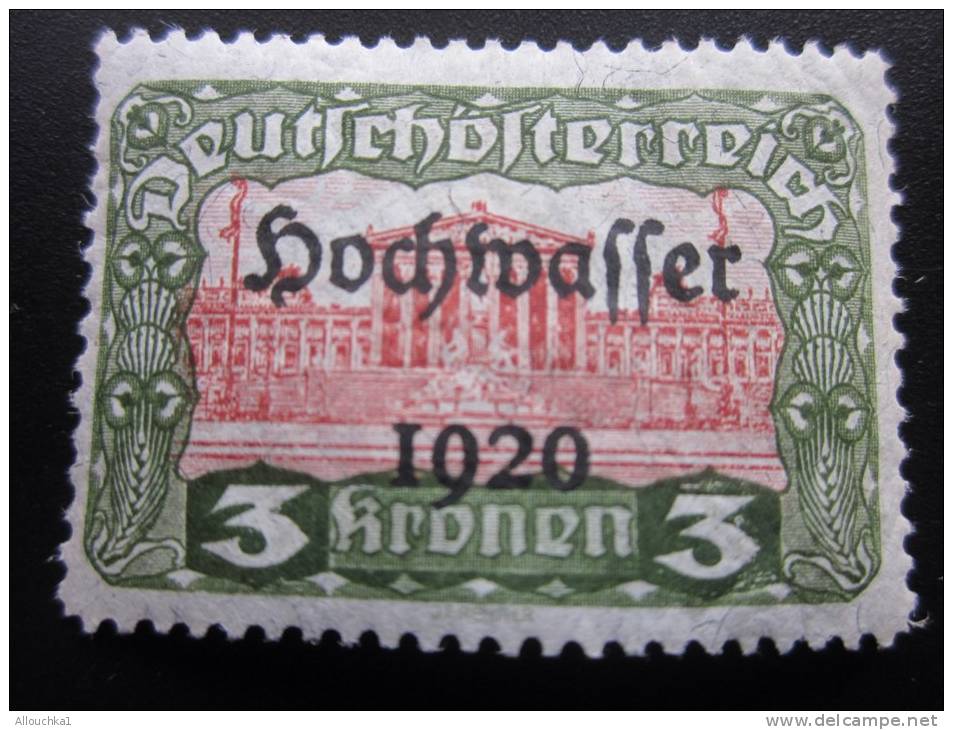 Autriche Deutschosterreich Neuf * 1920&mdash;&gt;Dochmasser 3 Kronen - Ungebraucht