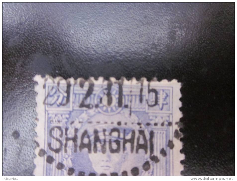 12/11/1915 Chine China Shanghai Timbre Oblitéré - Stamp Timbres / Asie / Chine / 1912-1949 République - 1912-1949 Republik