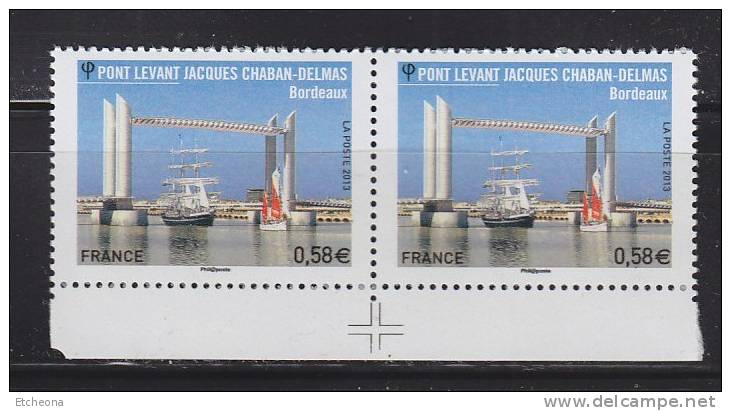 = Pont Levant Jacques Chaban-Delmas, Bordeaux, Passage Du Belem, 0.58€ Paire 4734 Neuf Avec Repère - Nuevos