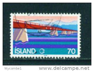 ICELAND - 1978 Skeidara Bridge 70k Used (stock Scan) - Usati