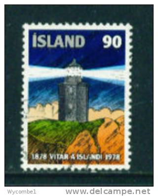 ICELAND - 1978 Lighthouse 90k Used (stock Scan) - Usati