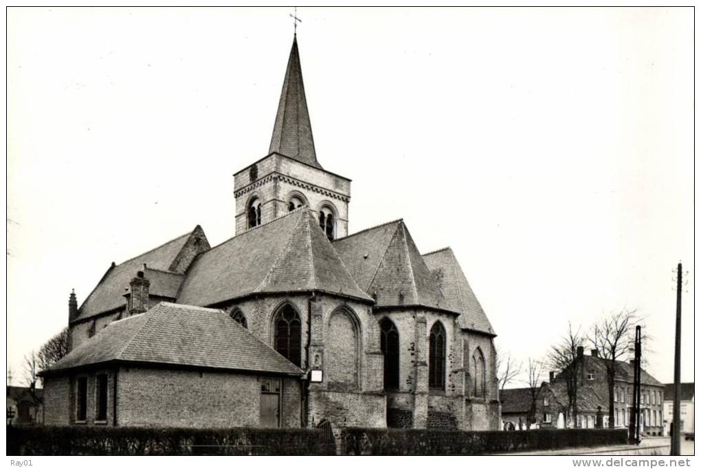 BELGIQUE - FLANDRE OCCIDENTALE - ALVERINGEM - IZENBERGE - ISENBERGE - Parochiale Kerke H. Mildretha. - Alveringem
