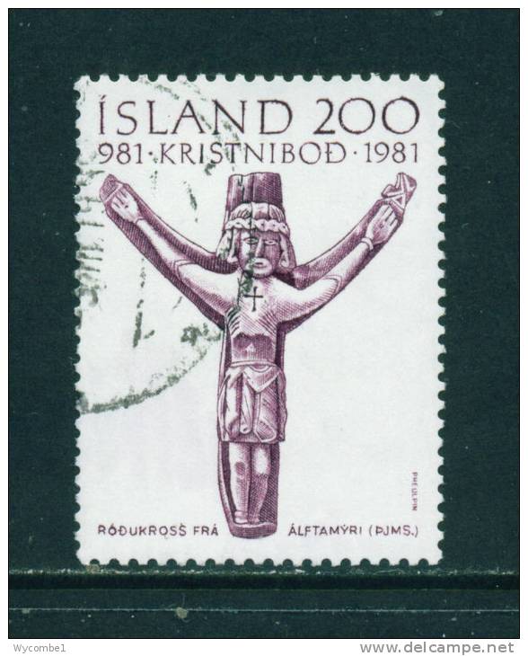 ICELAND - 1981 Missionary Work 200a Used (stock Scan) - Gebraucht