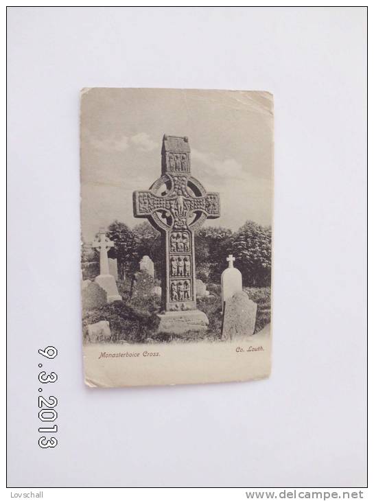 Monasterboice Cross. Co. Louth. (13-06-1905) - Louth