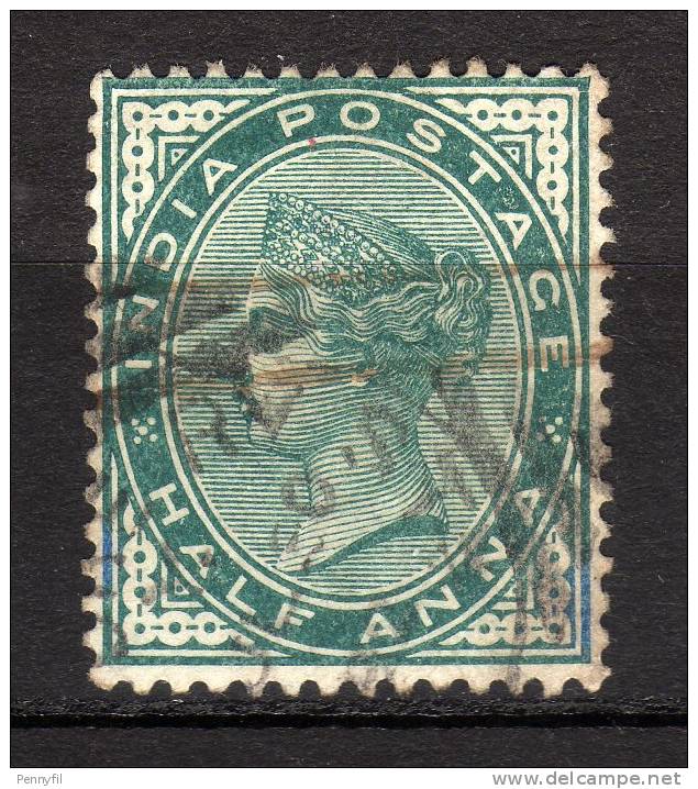 INDIA - 1882/88 YT 33 USED - 1882-1901 Empire