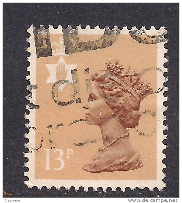 NORTHERN IRELAND GB 1984 13p Pale Chestnut Used Machin Type 1 SG N137.( K50 ) - Irlanda Del Norte