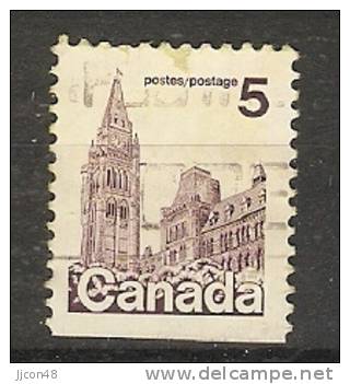 Canada  1977 -86  Difinitives: Parliament  (o) - Single Stamps