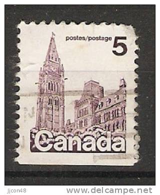 Canada  1977 -86  Difinitives: Parliament  (o) - Single Stamps