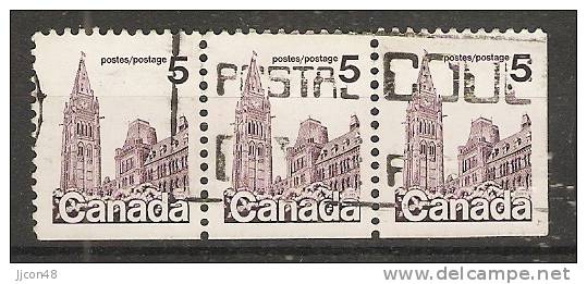 Canada  1977 -86  Difinitives: Parliament  (o) - Single Stamps