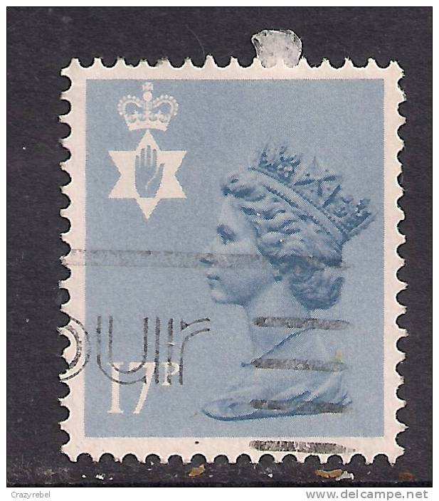 NORTHERN IRELAND GB 1984 17p Grey Blue Used Machin Stamp SG N143....( K81 ) - Irlanda Del Norte