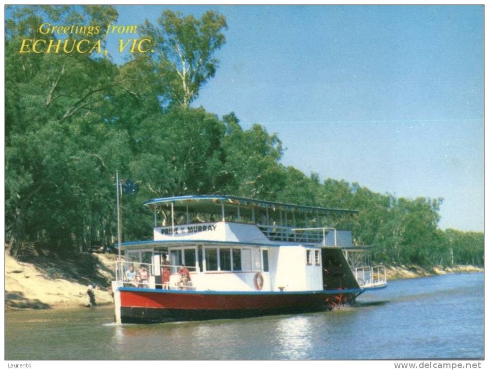 (222) Australia - VIC - Echuca And Pride Of The Murray Paddle Steamer - Swan Hill