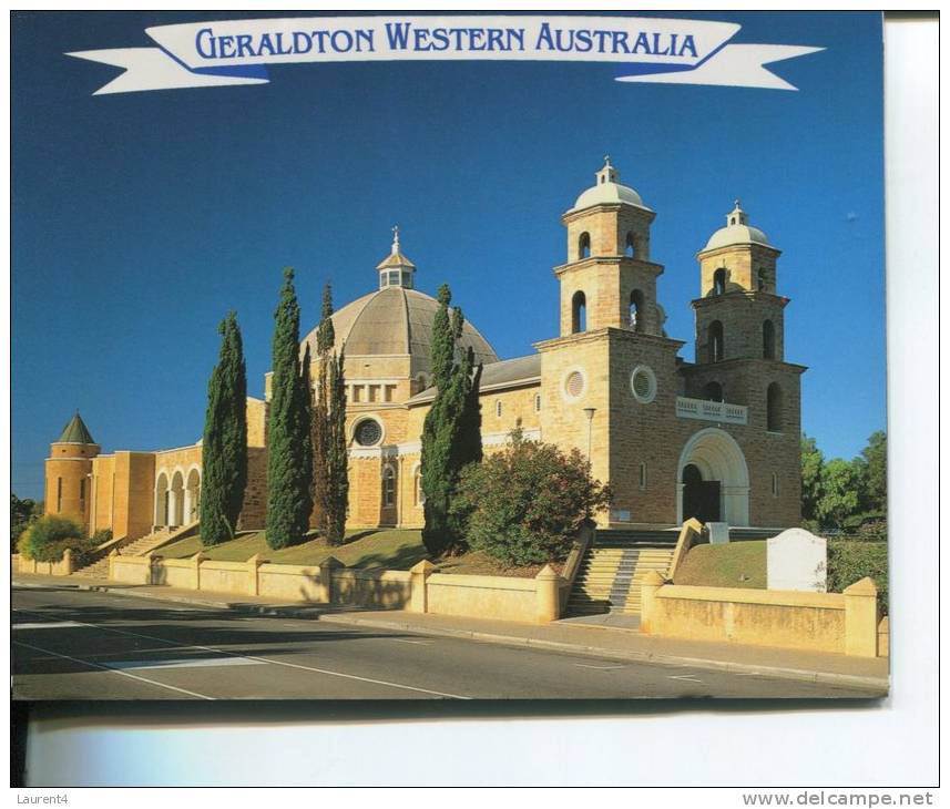 (13) Postcard View Folder - Depliant De Carte Postale - WA - Geraldton - Geraldton