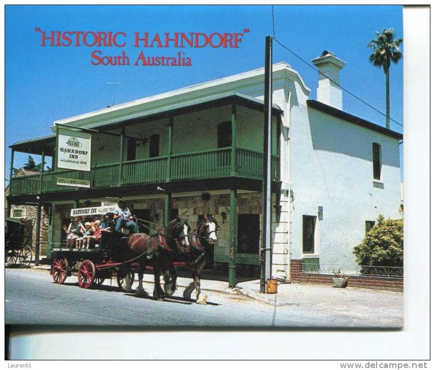 (13) Postcard View Folder - Depliant De Carte Postale - SA - Historic Hahndorf - Other & Unclassified