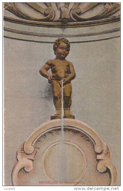 C1900 BRUXELLES - LE MANNEKEN PIS - Autres & Non Classés