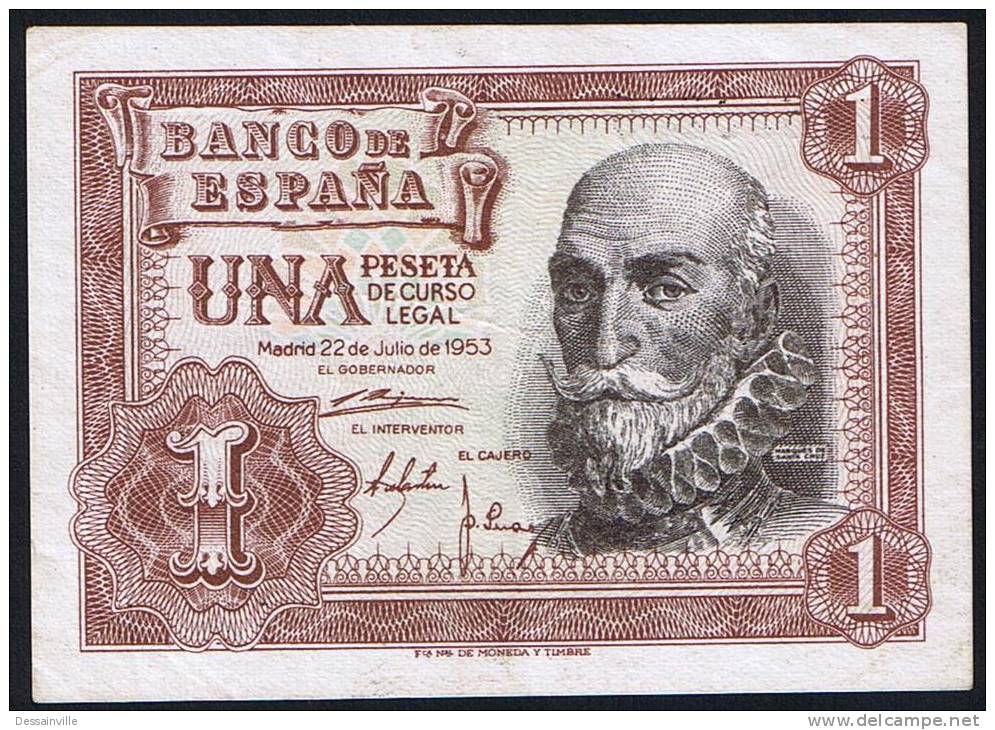 1 PESETA  EDIFIL N° D68a  Marques De Santa Cruz - Autres & Non Classés