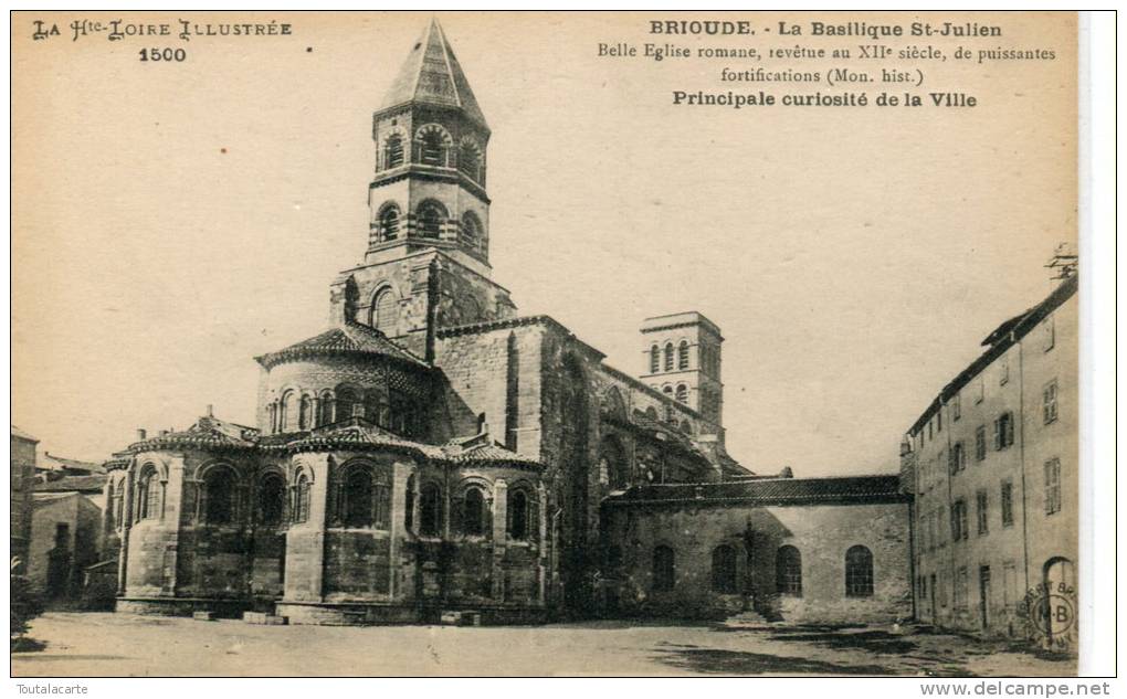 CPA 43 BRIOUDE LA BASILIQUE ST JULIEN - Brioude