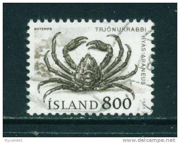 ICELAND - 1985 Marine Life 8k Used (stock Scan) - Used Stamps