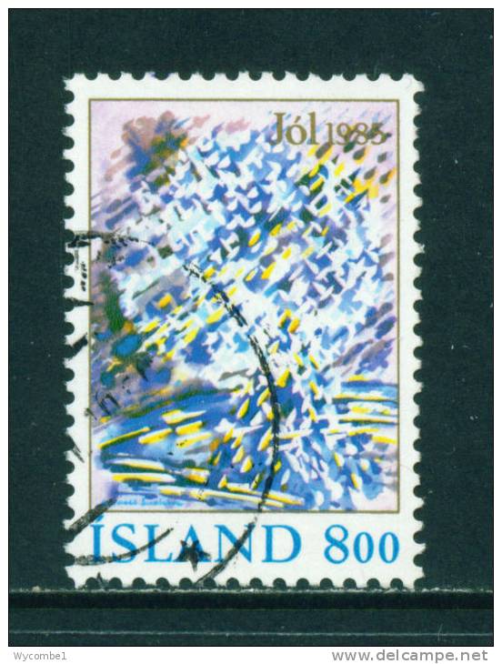 ICELAND - 1985 Christmas 8k Used (stock Scan) - Oblitérés